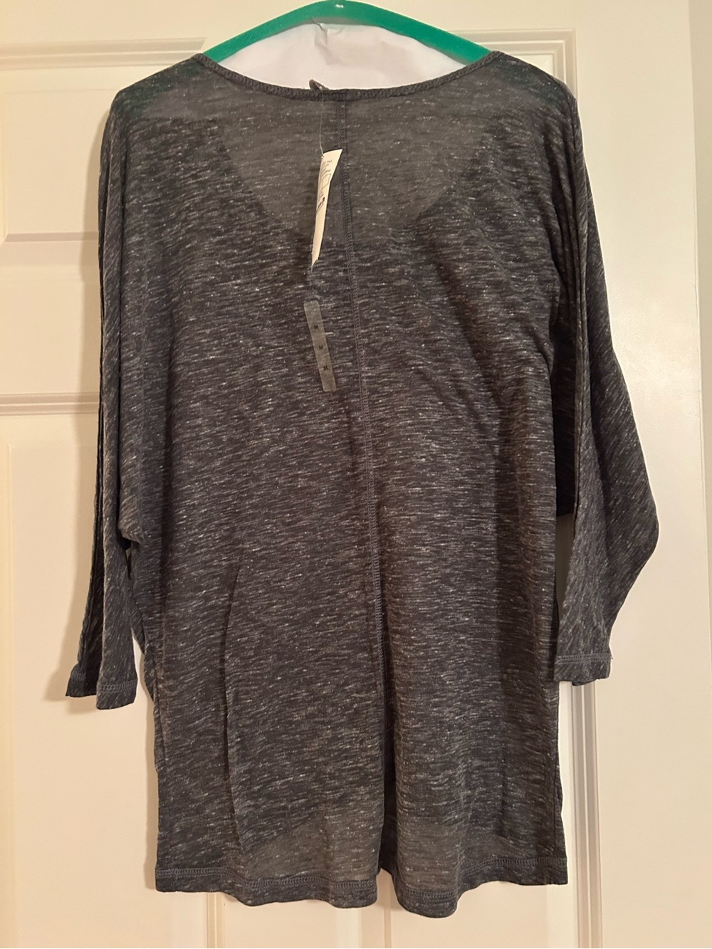 Buckle Men's Heathered Charcoal Long Sleeve Tee